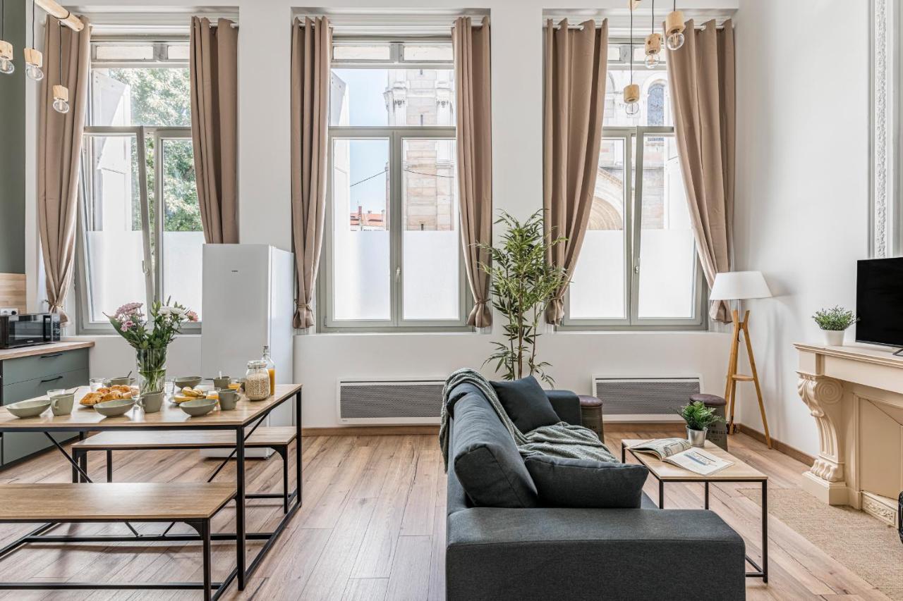 Charmant & Spacieux Appartement En Coeur De Ville Сент-Етьєн Екстер'єр фото